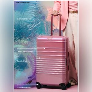 BEIS x Wicked Pink Ombré Limited Edition Suitcase